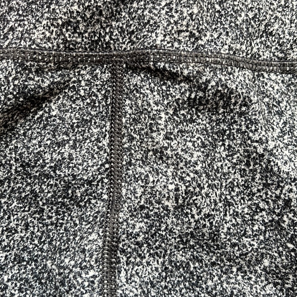 Lululemon Legging Pant High Rise Speckled Black  White size 4 - Picture 11 of 16